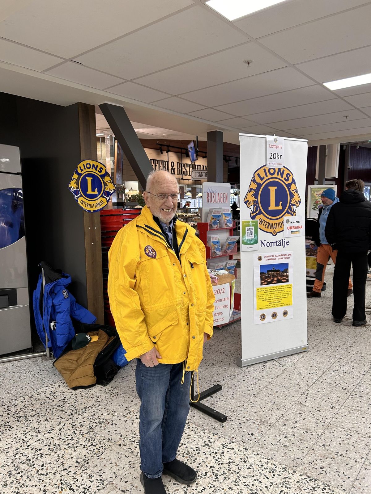 Lyckad lottförsäljning på "Flygis"