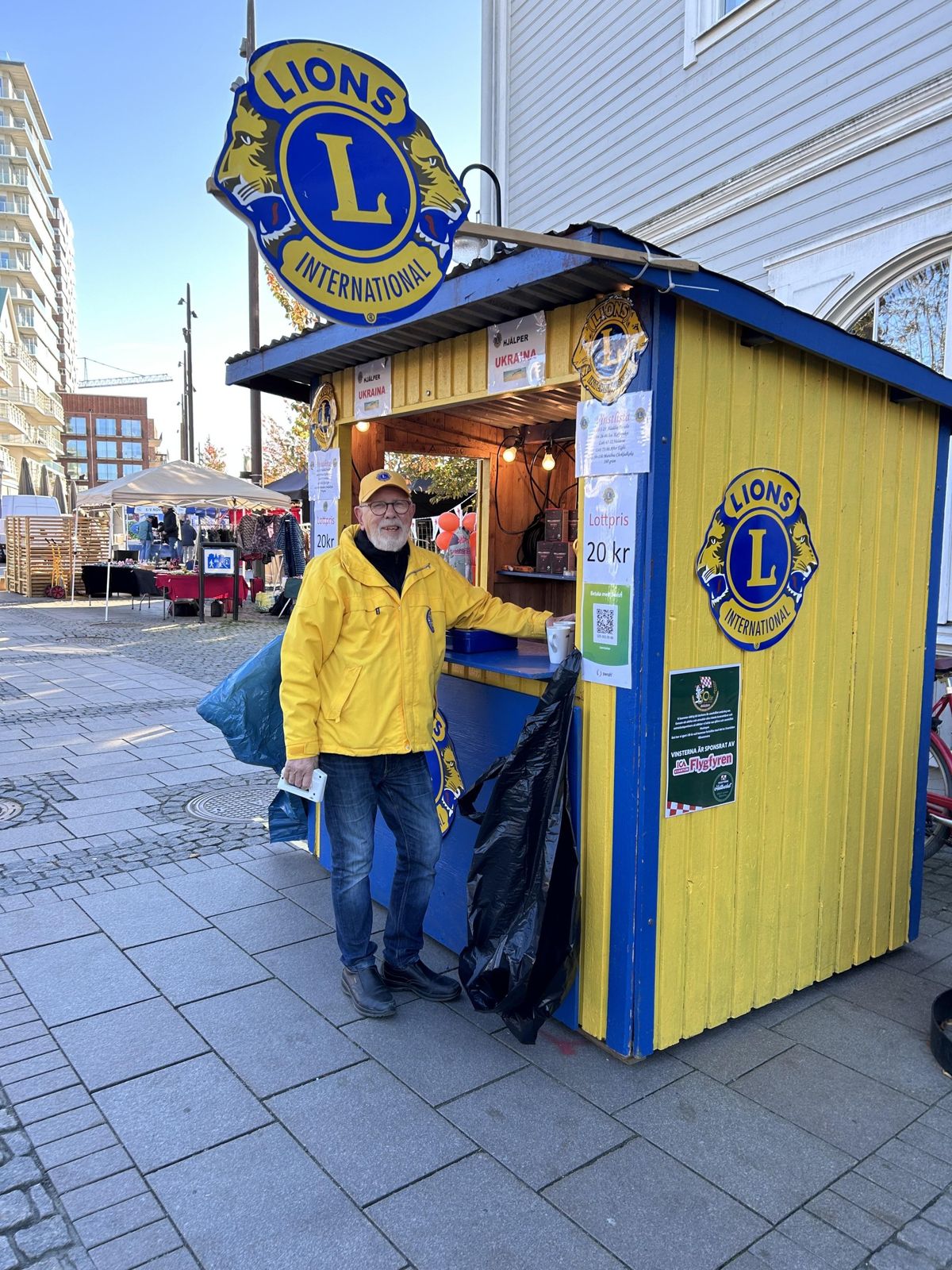 Insamlingsrekord på höstmarknaden